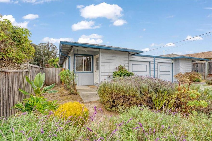 Welcome to 2520 and 2530 Capitola Road! Both of these units offer 2 bedrooms and 1 bathroom, single car garages, laundry hookups, and private sun-drenched back yards. The sizable yards provide ample space for pets, outdoor activities and potential landscaping opportunities to customize to your wants and needs. A brand-new roof was installed in Sept 2025, along with premium laminate flooring in the bedrooms of the vacant unit. Separate electric meters, and nicely-sized bedrooms make this property suitable as an investment opportunity or the ability to live on one side and rent the other. This duplex is in a premium location - minutes to beaches, surf, restaurants, shopping, parks, Simpkins Swim Center, and more. Buyer to verify school district boundary lines.