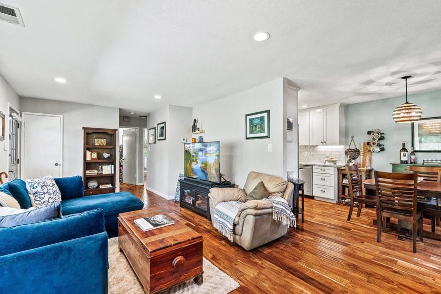 Your Coastal Retreat Awaits in Capitola Shores   Dreaming of a beachside lifestyle? This beautifully remodeled 2-bedroom, 1-bath, 935 sq.ft. condominium offers the perfect blend of modern upgrades, comfort, and convenience all within walking distance to New Brighton State Beach and just a jaunt away to the vibrant Capitola Village.   Step inside and immediately feel the pride of ownership. Every detail has been thoughtfully updated, from the recessed lighting that brightens the living spaces to the warm acacia wood flooring that flows seamlessly throughout. The chefs kitchen features gleaming granite countertops and stainless steel appliances, making meal prep and entertaining a joy. The spa-inspired bathroom showcases sleek marble counter top vanity and a newly tiled shower designed with style and relaxation in mind.   Unwind outdoors on your private patio. A perfect spot to cultivate a lush plant collection, sip morning coffee, or enjoy an evening BBQ with friends. Living in Capitola Shores means more than just owning a home, its about embracing a lifestyle.