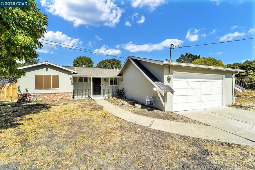Welcome to 2323 Doidge Avenue, nestled in the heart of Pinole Valley. This beautifully remodeled ranch-style home offers 3 bedrooms and 2 bathroom with a layout that blends charm and modern convenience.  The original hardwood floors have been thoughtfully refinished, restoring their timeless beauty, while the kitchen has been fully updated with sleek quartz countertops, new cabinetry, and modern appliances. The practical floor plan provides a natural flow throughout, making the home both functional and inviting.  Both the front and backyard are ready for your personal touch—whether you envision a lush garden, outdoor entertaining space, or a quiet retreat.  Living in Pinole Valley offers a peaceful lifestyle with plenty of nearby amenities. Just minutes away, you’ll find a vibrant shopping center featuring Trader Joe’s, Peet’s Coffee, Five Guys, Sprouts, and The Habit. Outdoor enthusiasts will enjoy the nearby dog park, and families will appreciate being close to the highly regarded Ellerhorst Elementary School.