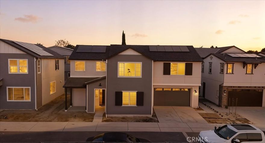 New Construction — Move-In Ready! Located in the highly desirable Beltramo Ranch community by KB Home
Please check in at the sales office for the Open House.

This impressive 2-story Family home offers comfort, style, and functionality throughout:

Entry Level
• Bedroom with full bathroom — ideal for guests or multi-generational living
• Spacious, open-concept living room and dining area — perfect for gathering and entertaining
• Large kitchen featuring a walk-in pantry and a generous center island with seating
Second Floor
• Two secondary bedrooms and secondary full bathroom with double vanity
• Laundry closet located near the bedrooms for added convenience
• Loft area great for relaxing family time
• Private primary suite with a retreat area, large walk-in closet and a spa-like ensuite featuring a double vanity
Upgraded lighting throughout Community features: Private streets, walkways & community lighting, Upcoming BBQ area for gatherings, Scenic walking trail to the Arroyo & nearby parks, HOA includes maintenance of common areas, fencing, gates AND FRONT YARD LANDSCAPING & tree maintenance! Enjoy direct access to Glenwood Park and the beautifully landscaped surroundings, ideal for families and those seeking modern comfort in a prime Moorpark location. Close to award-winning schools, shopping, dining and freeway access. This is the community you've been waiting for, come see for yourself!   ALL PHOTOS HAVE BEEN VIRTUALLY STAGED