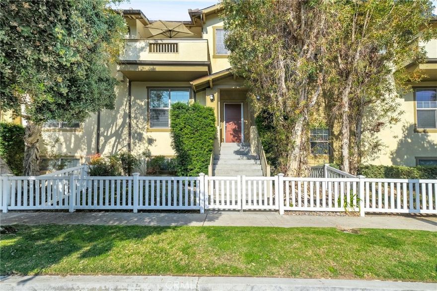 Step into one of the most coveted communities in beautiful historic downtown Torrance. Welcome to this immaculate, turnkey 3 bedroom, 2.5 bathroom, 3-car garage townhome that checks every box. Stylish, sun-filled, newly painted, double pane windows and sliding door, remodeled kitchen and bathrooms, in-unit laundry. Move-in ready with window drapes, plantation shutters and complete high-end appliances. This home combines modern convenience with timeless architectural charm, all in a location that’s rated Very Walkable with a walk score of 81. From the moment you enter you’ll feel the warmth of home. Inside, the living room welcomes you with a cozy fireplace, wood floors flow throughout, creating an inviting and elegant atmosphere. The living room flows into the dining area and remodeled kitchen. Designed with function and style, the kitchen is a true centerpiece with quartz countertops, stainless steel appliances, recessed lighting, and a custom-built pantry with soft-close pull-out shelves. Also on this level: a stylishly updated powder room and a door that leads to an attached 3-car garage with a convenient laundry area. The extra space in the garage can be used as a children’s play area or a home gym. Upstairs, you’ll find three bedrooms and two full bathrooms. The primary suite is a peaceful retreat with an en-suite bathroom and a balcony. This primary bathroom has just been beautifully remodeled with a double sink vanity and a walk-in shower with glass enclosure. The second level hallway bathroom has a new extra-deep soaking bathtub. Additional features include new HVAC central a/c and heat system, townhome with 200+ amps electrical panel, garage wired for an electric charger should you wish to install one, ceiling fans in every bedroom and living room, large storage room in the garage, MyQ smart garage door opener, video doorbell, and TV mount above the fireplace already installed. Stroll to Historic Downtown Torrance that feels like a charming neighborhood in Europe where there are renowned bakeries, restaurants and coffee shops. There is so much here, all within walking distance. You'll love strolling the tree-lined streets, visiting vintage boutiques, working out at local fitness studios, and spending peaceful moments at El Prado Park. A chance to live in a walkable, vibrant community where every day feels like a little getaway. And, yes, this home is in the distinguished Torrance School District.