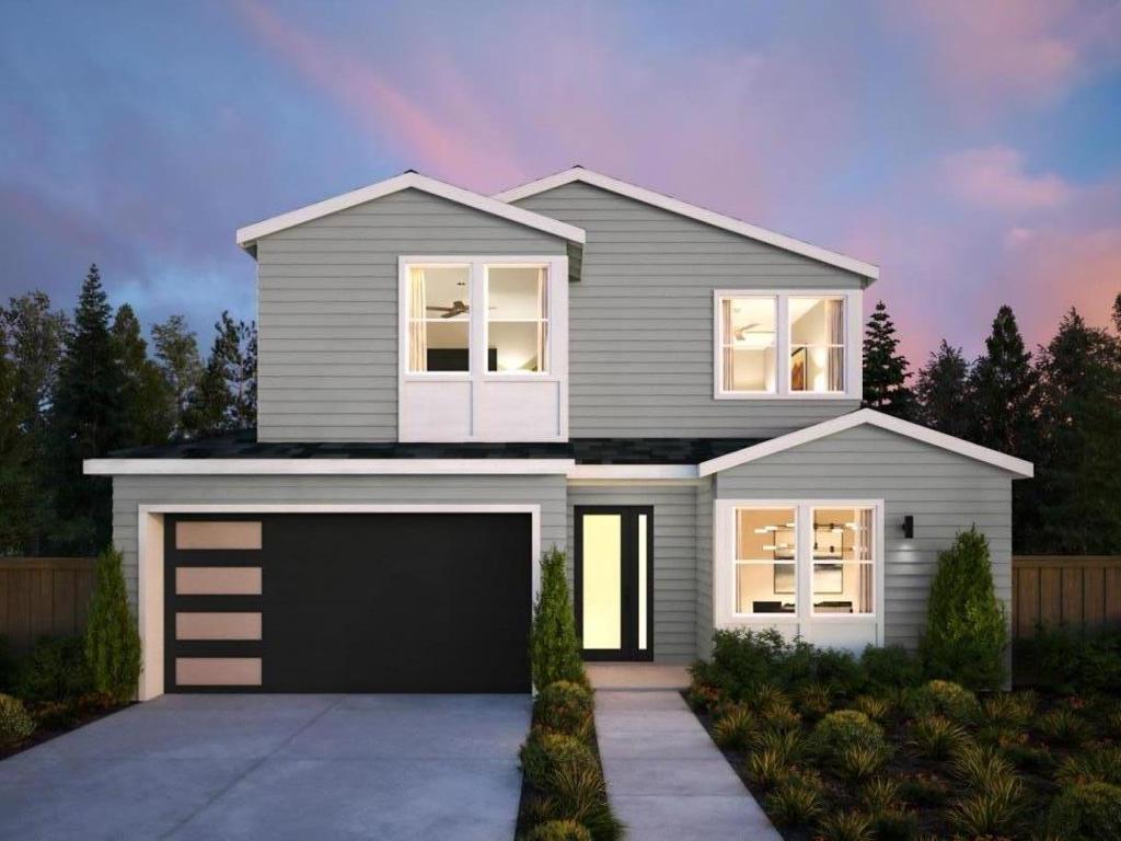 Check out this 4-bedrooms and 3.5-bathroom, Transitional-style Thomas James Homes residence located in Selby-Atherwood. Estimated home completion is end of 2025. Enter through the front porch, where you'll find an ADU with kitchenette and en suite bathroom. The main floor includes a great room with fireplace and large doors that lead to the patio for indoor / outdoor livability. The gourmet kitchen is equipped with a walk-in pantry, convenient island bar seating and is open to the dining area. The second floor is host to a versatile loft, laundry room with sink, 2-secondary bedrooms, and a full bathroom. The grand suite is equipped with a walk-in closet and spa-like bath which features dual vanities, a free-standing soaking tub, and walk-in shower. *Illustrative landscaping shown is generic and does not represent the landscaping proposed for this site. All imagery is representational and does not depict specific building, views or future architectural details.