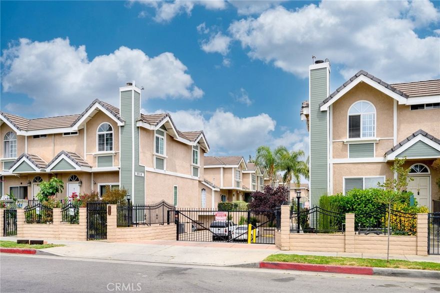 Welcome to 8958 Burnet Avenue, a modern and spacious townhouse located in the desirable community of North Hills, CA. This stunning 2 bedroom, 3 bathroom home is perfect for those seeking a comfortable yet luxurious lifestyle. Upon entering, you are greeted with an open floor plan that seamlessly joins the living, dining, and kitchen areas. The high ceilings and large windows allow abundant natural light to fill the space, creating a warm and inviting atmosphere. The kitchen is a chef's dream, featuring sleek granite countertops, stainless steel appliances, and ample storage space. The island provides additional workspace and a perfect spot for casual dining. Adjoining the kitchen is the dining area, ideal for hosting dinner parties with friends and family. The living room is the heart of the home, featuring a cozy fireplace, perfect for relaxing on chilly evenings. With plenty of space, it is an ideal setting for entertaining guests or simply enjoying a quiet night in. The two bedrooms are located upstairs, ensuring privacy and tranquility. The master bedroom is a spacious retreat, complete with a walk-in closet and stunning en-suite bathroom featuring dual sinks and a large soaking tub. The second bedroom also has a private bathroom, perfect for guests. Enjoy the convenience of an in-unit laundry room and private 2-car garage. The townhouse also has central air conditioning and heating for ultimate comfort. Located close to shopping, dining, and entertainment, this home offers the perfect combination of luxury and convenience. Don't miss the opportunity to make 8958 Burnet Avenue your new home