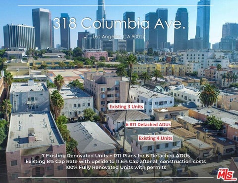 Photo of 316 Columbia Avenue, Los Angeles, CA 90017 (MLS # 26866465)