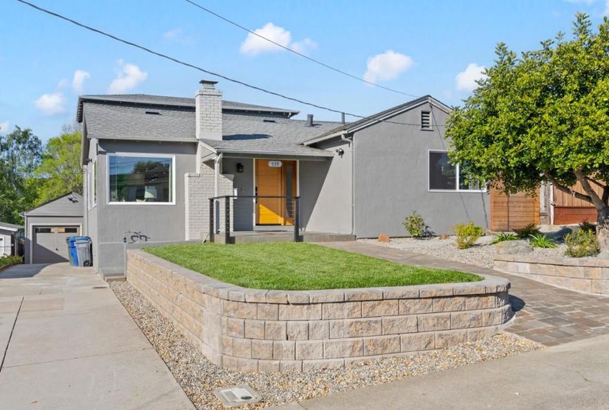 Welcome to 539 Santa Florita Ave, a beautifully updated 3BR/2.5BA home in the heart of Millbrae. Fully renovated in 2024 & 2025, this residence blends modern design with comfortable living. The bright, open layout features an updated floor plan with a spacious living/dining area and a stunning chefs kitchen with quartz countertops, premium stainless steel appliances, and custom cabinetry. All bathrooms have been tastefully remodeled with upscale finishes. The primary suite offers a serene retreat with a luxurious ensuite bath and with its large balcony. Recent upgrades include new flooring, windows, fresh interior/exterior paint, updated lighting, new electrical wiring, updated plumbing system, new water heater, new furnace & HVAC, finished garage and energy-efficient systems throughout. The private, landscaped yards offer ideal space for outdoor relaxation or entertaining. Located near top-rated schools, parks, shops, dining, BART, Caltrain, and highways 101 & 280. A move-in-ready gem in a prime Millbrae location don't miss it!