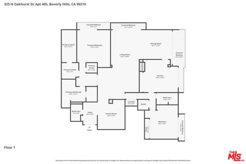 Tiny photo for 325 N Oakhurst Drive #405, Beverly Hills, CA 90210 (MLS # 26103089)