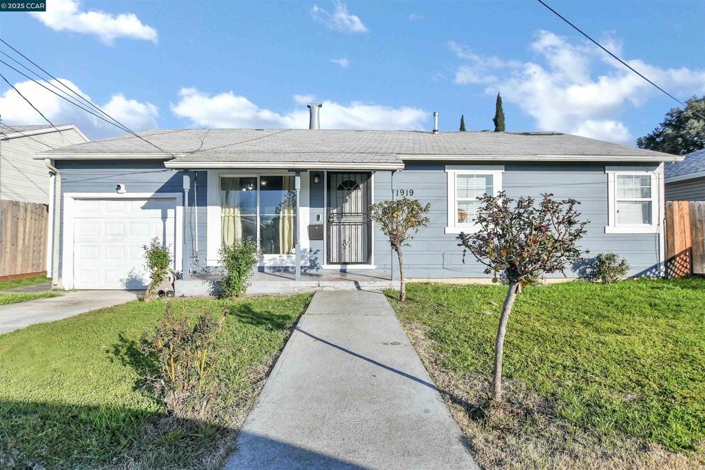 Welcome to 1919 Birch Avenue in Antioch — a great opportunity to own a single-family home at an affordable price! This 3-bedroom, 1-bath home sits on a spacious lot and offers tons of potential. The home needs some cosmetic work, but it’s not in bad shape — a little TLC will go a long way. Perfect for a first-time buyer looking to build equity instead of paying rent. Functional floor plan with good natural light Highlights include: Large front and backyard with room to garden or expand Convenient location close to schools, parks, shopping, and freeway access Driveway and detached garage This is your chance to stop renting and start investing in your future. With some vision and effort, this house can truly become a home.