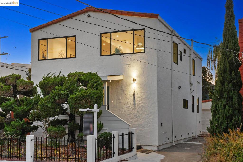 Welcome to 1207 Cedar St—a beautifully upgraded North Berkeley home offering the perfect blend of modern comfort and classic character. This spacious 4-bedroom, 4-bath residence spans two levels and features fully renovated bathrooms and a modern kitchen with sleek finishes, along with updated plumbing, upgraded electrical, and a Level 2 EV charger. An elegant interior staircase connects the flexible layout, ideal for multigenerational living or guest accommodations. Outside, enjoy a private landscaped yard, a cozy patio, and scenic views—perfect for entertaining or relaxing afternoons. The large detached garage offers space for storage, a workshop, or potential ADU. Located just blocks from BART, UC Berkeley, and a vibrant mix of international restaurants—ranging from ramen and tacos to Mediterranean and Ethiopian—reflecting the city’s diverse and dynamic culture. Zoned for top-rated Berkeley schools and near Live Oak and Tilden Parks. A rare opportunity in a sought-after neighborhood. NO SECURITY ALARMS SYSTEM IN THE PROPERTY