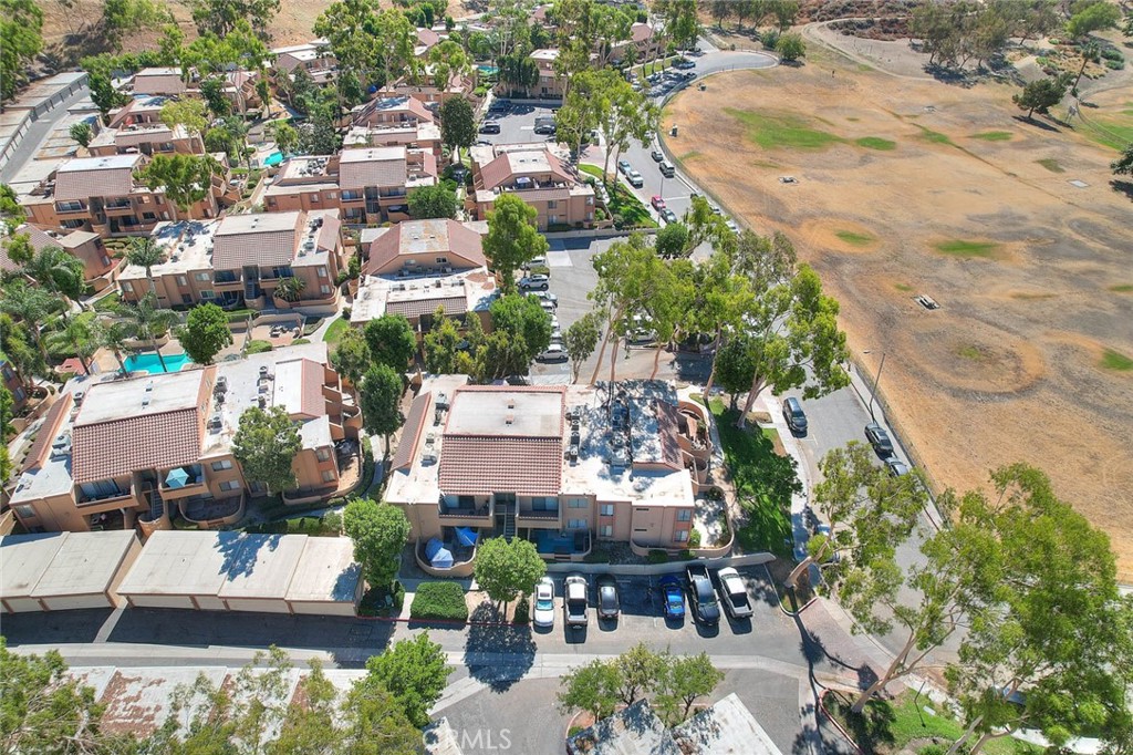 Welcome to Edgehill Village!
This spacious lower-level condo offers 985 sq. ft. of comfortable living space, featuring 2 bedrooms and 2 full bathrooms. Located within a gated community, this unit enjoys one of the best locations in the complex, adjacent to Shandin Hills Public Golf Club and Blair Park which is one of the New Dodger Dreamfields, offering hiking, skateboarding, basketball , tennis for those outdoor enthusiasts and just minutes from Cal State San Bernardino.
The home features an open kitchen and dining area, a generous living room that opens to a private patio overlooking the gated pool area, and two spacious bedrooms offering plenty of natural light. Additional highlights include a two-car garage (not shared) and convenient access to community amenities.
Perfect for first-time buyers, downsizers, or investors looking for a great location and value in North San Bernardino.