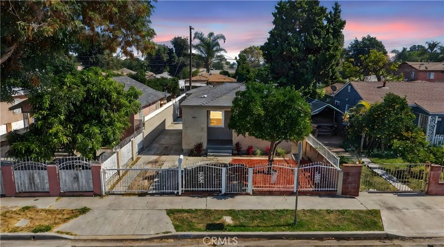 Welcome to this charming and well-maintained 2-bedroom, 2-bathroom home featuring a converted garage offering additional income potential. The garage has been thoughtfully converted into a 1-bedroom, 1-bathroom unit with a small kitchen ideal for guests, extended family, or rental use.



The main residence has been tastefully updated, including a new roof, upgraded kitchen, fresh interior and exterior paint, and new flooring, all completed in 2023. The property also offers outdoor washer and dryer hookups for convenience and a spacious multi-vehicle driveway providing ample parking.



Located near major freeways including the 710 and 105, this home offers easy access to shopping, dining, and transportation.



Don’t miss this opportunity to own a versatile property with modern upgrades and income-generating potential.