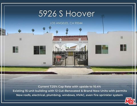 Photo of 5926 S Hoover Street, Los Angeles, CA 90044 (MLS # 25625149)