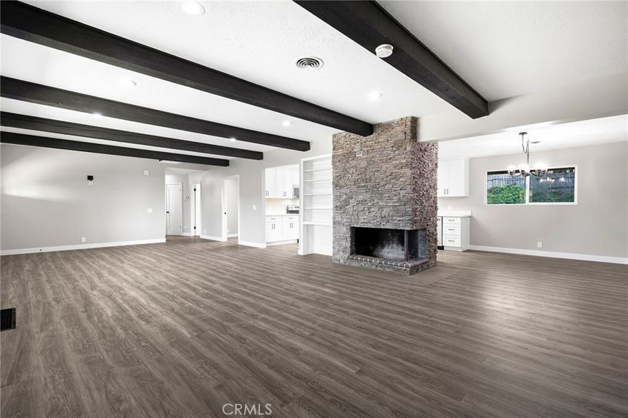 Fully updated 5-Bedroom Beauty in Oroville’s Canyon Highlands neighborhood! Welcome to 391 Canyon Highlands Drive, Oroville, CA 95966 – a stunning single-level home nestled in the peaceful east foothills of Oroville. This beautifully remodeled 5-bedroom, 2-bathroom residence offers 2,609 square feet of stylish and functional living space, all set on a spacious 0.61-acre lot with serene hillside views. Step inside and fall in love with the brand-new custom kitchen, designed with both elegance and practicality in mind. It features new cabinetry, premium countertops, and top-of-the-line appliances, perfect for home chefs and entertainers alike. The open-concept layout flows effortlessly into the spacious living and dining areas, where new flooring, fresh interior and exterior paint, and oversized windows create a bright, welcoming atmosphere. Every detail has been thoughtfully upgraded — from the new windows and doors throughout to the modern bathrooms with sleek, contemporary finishes. While a two-car attached garage and extra parking ensure convenience. The large lot offers privacy and plenty of room to roam, garden, or entertain, with mature landscaping and wood fencing enhancing the sense of retreat. All of this is located just minutes from outdoor recreation, local shops, and great schools. Don’t miss this rare opportunity to own a move-in ready home that perfectly blends comfort, style, and space. Schedule your private tour today and experience all that 391 Canyon Highlands has to offer!