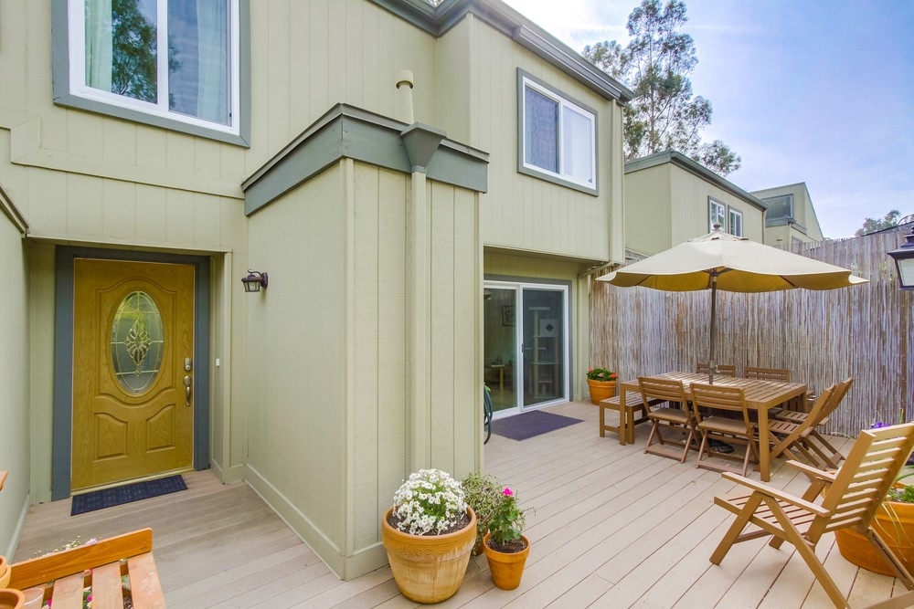 Completely upgraded 4 Bedroom, 2.5 Bathroom, town home in the heart of Scripps Ranch! Walking distance to Marshall Middle School, Scripps Ranch High School, Lake Miramar, Shopping, Ballast Point and More! Shows like a single family home with spacious entertaining areas, newer windows and doors, huge patio and 2-car garage. Steps to community pool and nestled in the Eucalyptus Grove! Neighborhoods: Scripps Ranch Equipment: Range/Oven, Washer Other Fees: 0 Sewer: Sewer Connected Topography: LL