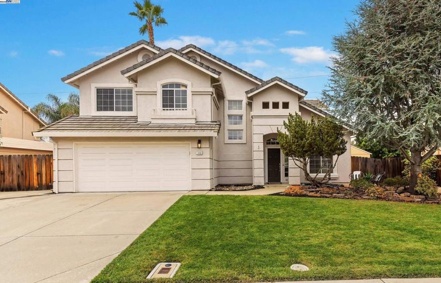 Discover this meticulously maintained EAST FACING home that is nestled in a premium inner neighborhood location. Step inside to a bright and spacious interior filled with natural light and a soaring two-story vaulted ceiling. The formal living and dining rooms provide an elegant setting for entertaining, and the open-concept kitchen and family room create the ideal space for everyday family living. The backyard is expansive, versatile, and full of possibilities!! Enjoy a spacious covered patio with brick accents, a lush lawn area, SIDE YARD ACCESS and a convenient storage shed. Bring your imagination to envision all that you can do in this oversized lot. Possible bocce ball or pickleball courts, batting cages, basketball court, volleyball court, trampoline park or even your own America Ninja Warrior training course.......there’s more than enough room to bring your vision to life. NO HOA and close to I-580, great walking trails, and Downtown Livermore.