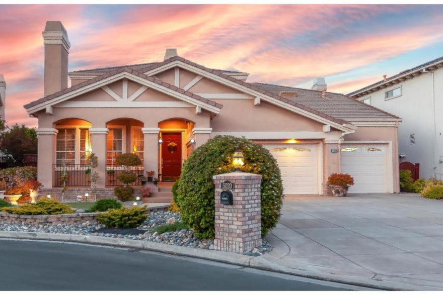 Open House 5/25 & 5/26: 1:30-4:30pm each day...Huge $200K price reduction! Enjoy one of the very best views at Silver Creek Valley Country Club from this amazing home*Dramatic panoramic, unobstructed mountain and valley views*Partial golf course views as well*Must see to appreciate*Updated kitchen cabinets, granite slab counters and floor*Downstairs primary bedroom suite, plus a huge upstairs bedroom suite with walk-in closet & bath could be a 2nd primary suite, bonus room or studio*Gorgeous remodeled primary bathroom and 2nd bathroom*Super high ceilings and a skylight add to the drama*Very well maintained and lovingly cared for*Extensive hardwood flooring*One downstairs bedroom set up as an office (seller still has closet doors)*Commercial quality built-in vacuum*Very quiet Cul-de-sac location*Peaceful and serene setting*Country Club membership levels available at additional cost from the Club*Close to freeway access, schools, shopping, houses of worship and more*Live the Good Life at Silver Creek Valley Country Club.