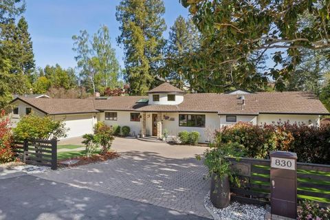 Photo of 830 Monte Rosa Drive, Menlo Park, CA 94025 (MLS # ML82038798)