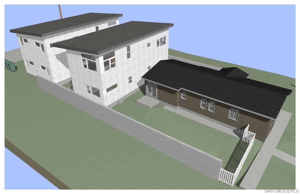 Attention all Investors and Builders!!! This is the one for you.! Ready to build with approved plans, this fully entitled project is for five units, all two bedrooms two baths, in a highly desirable rental market. Property currently has a two bedroom one bath house with approved plans to add four 2/2 ADUs and remodel existing front house. No waiting, ready to go, take advantage of the existing ADU requirements before they change! See attached documents for a copy plans. Total Project sqft will be 4060 - 812sf (per ADU) x 4 = 3248sf + 812sf ( existing house remodel)