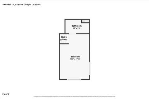 Tiny photo for 803 Basil LN, San Luis Obispo, CA 93401 (MLS # SC26183639)
