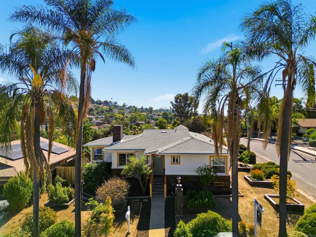 Nestled in the picturesque hills of Escondido's Historic District, this beautifully remodeled corner lot home combines timeless character with modern elegance. Blending charm with modern luxury, this beautifully remodeled home offers breathtaking mountain views and elegant touches throughout! Inside, you will find a bright, open layout featuring a stunning kitchen with quartz countertops, premium Forno appliances, a custom range hood, and a cozy breakfast nook that's perfect for morning coffee. Every detail has been thoughtfully designed to blend functionality with contemporary charm. New central heating and cooling HVAC system. Step outside to your spacious backyard, ideal for entertaining or relaxing under the outdoor pergola, where you can enjoy sunsets and panoramic mountain views. A bonus studio/den with a full bathroom and kitchenette adds flexibility, ideal for a guest suite, home office, or potential rental opportunity. Enjoy the best of both worlds- tranquil hillside living just minutes from Escondido's vibrant shopping, restaurants and entertainment!