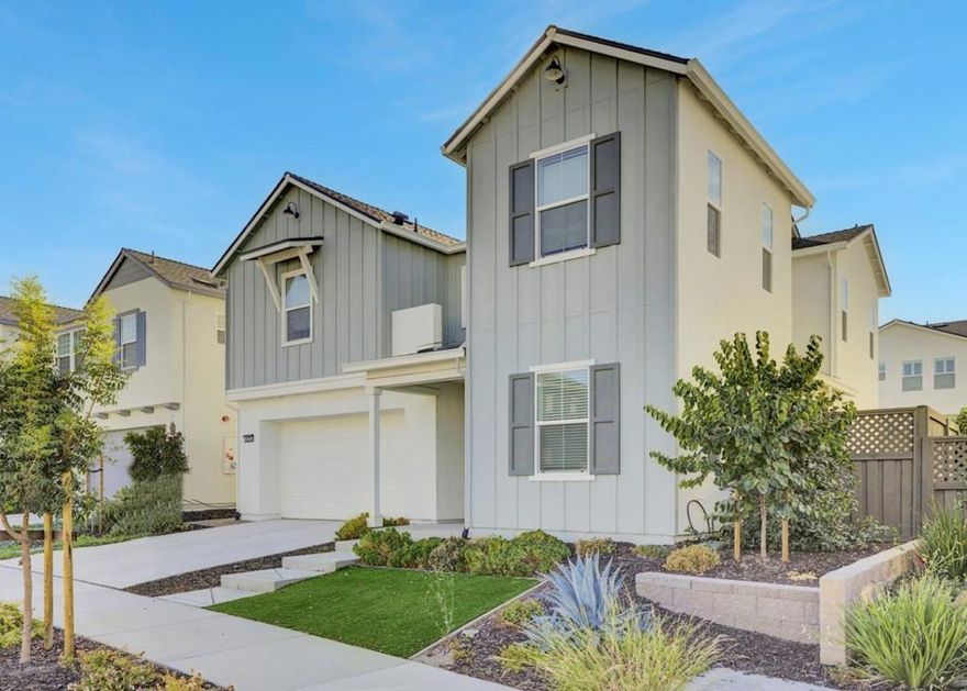 EAST-FACING GEM IN A PRIME LOCATION! PREMIUM UPGRADES! FULLY PAID SOLAR! GORGEOUS FLOOR PLAN WITH GREAT CURB APPEAL! FULL BED & BATH IN 1st FLOOR! CALIFORNIA ROOM + FULLY DONE BACKYARD! JEFFERSON SCHOOL DISTRICT! LOW HOA. Welcome to truly exceptional EAST-FACING HOME where MODERN LUXURY meets EVERYDAY CONVENIENCE! Step inside & fall in love with this stunning floor plan featuring premium upgrades that elevate every detail. The main level boasts FULL BED & BATH perfect for multi-gen living along with dedicated OFFICE SPACE ideal for remote work. The spacious living area seamlessly connects to FORMAL DINING, creating the perfect setting for both intimate gatherings & celebrations. The CHEF-INSPIRED kitchen is a culinary enthusiasts dream, showcasing large island, upgraded cabinetry, quartz countertops, SS appliances, walk-in pantry that makes organization effortless. Upstairs, retreat to LUXURIOUS PRIMARY SUITE featuring spa-like bathroom with oversized shower, dual sinks, massive walk-in closet. Step outside to beautifully landscaped backyard, perfect for relaxing/entertaining guests. Dont miss the California Room a stylish outdoor living space designed for year-round enjoyment. Located within a vibrant community with low HOA, top-tier amenities, this home truly has it all.