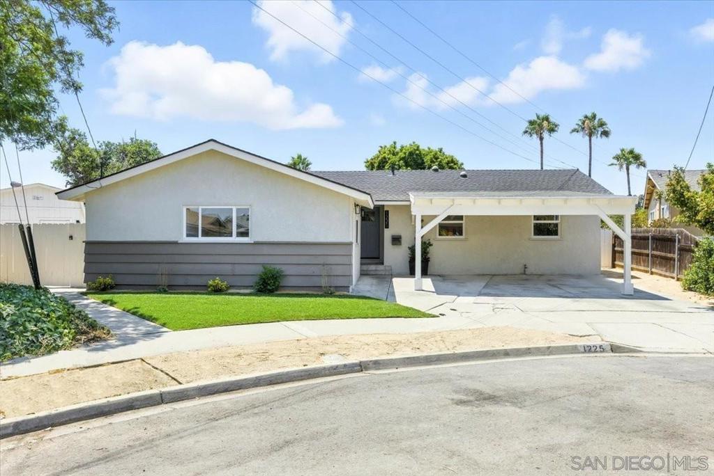 Beautifully remodeled 4 bed, 2 bath home PLUS a 1 bed, 1 bath ADU—perfect for extended family or rental income. Tucked away on a quaint cul-de-sac, this property features a large private backyard with an oversized storage shed and mountain/hillside views from the backyard and select rooms. Inside the main home, the open floorplan is an entertainer’s dream, showcasing a stunning kitchen with shaker cabinets, stainless steel appliances, quartz countertops, and a breakfast bar peninsula with a stylish waterfall edge. Additional highlights include a custom accent wall in the dining area, quartz shower surrounds in both the primary bath and ADU bath, and recent upgrades such as a new roof, new plumbing, and new HVAC in the main house plus a mini-split system in the ADU.