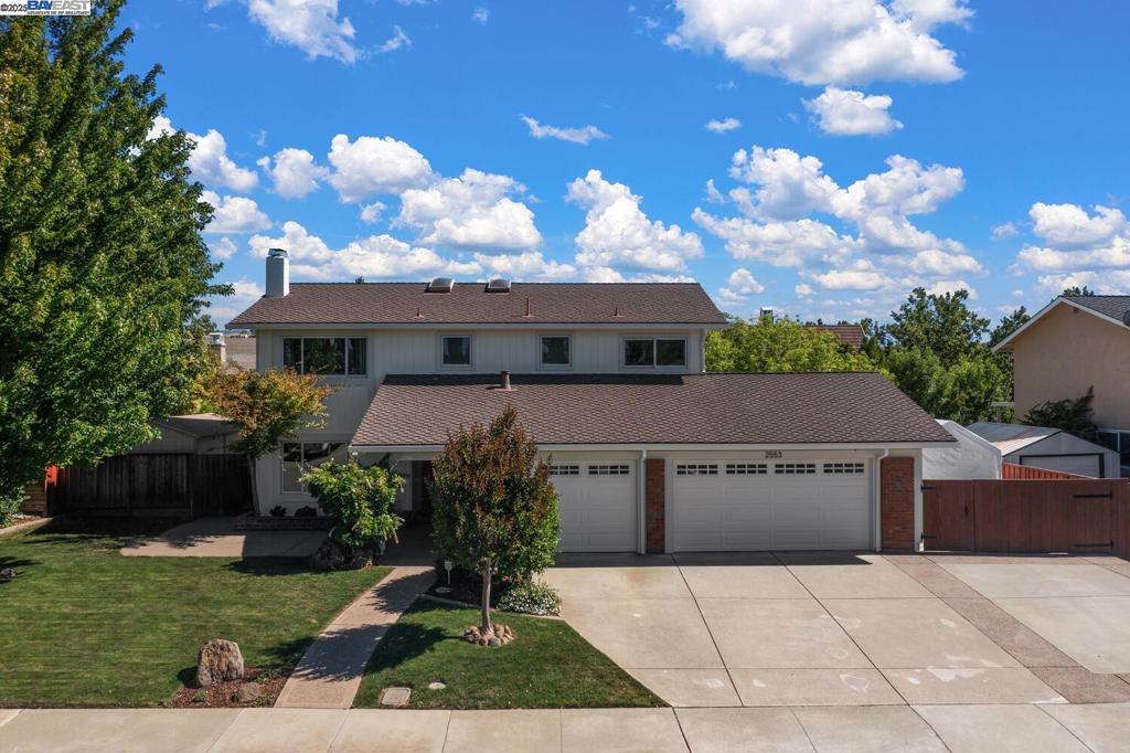 Welcome to Livermore’s sought-after Shadowbrook neighborhood! This beautifully updated home features 2,172 sq. ft. of living space on an expansive 11,027 sq. ft. lot. Enjoy over $250K in upgrades including a remodeled kitchen with quartzite counters, 4-burner gas stove, wine fridge, and pull-out drawers. The home boasts custom millwork, crown molding, retextured ceilings, hardwood floors, upgraded fireplace, and newer Loewen dual-pane windows and patio doors. Recent improvements include a newer roof, gutters, central HVAC, ducting, and an owned solar system. The private backyard is perfect for entertaining with a hot tub, covered patio, built-in gas BBQ, oversized hardscape, garden area, lemon tree, and RV/side yard access. Includes a 3-car garage and 10' x 16' shed. Located in a top-rated school district—this home is the perfect blend of comfort, style, and functionality!