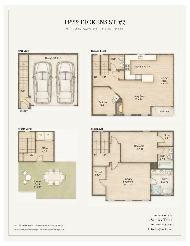 Photo of 14322 Dickens Street #2, Sherman Oaks, CA 91423 (MLS # 26102374)