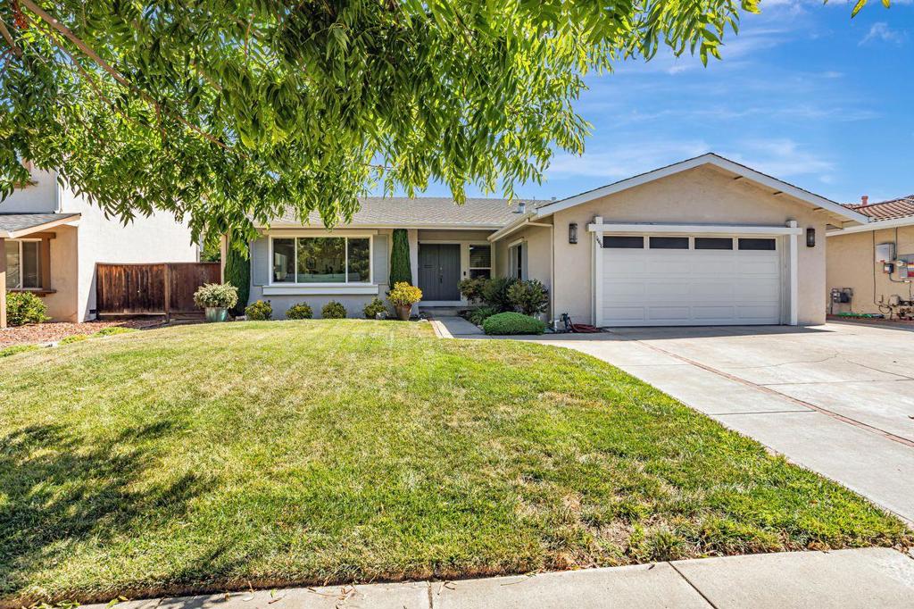 Welcome to 1448 Sierraville Ave, a beautifully move-in ready single-level 4-bedroom, 2-bath home with 1,660 sqft of living space in San Joses desirable Berryessa neighborhood. The spacious floor plan features a bright living room, formal dining area, and a family room that opens to the kitchen and backyard, perfect for everyday living and entertaining. The private backyard includes fruit trees, newer fencing, and low-maintenance landscaping for easy outdoor enjoyment. This prime location provides convenient access to major tech campuses including Apple, Google, and Cisco, while being close to top-rated schools: Ruskin Elementary, Sierramont Middle, and Piedmont Hills High (buyer to verify). Surrounded by parks, shopping, dining, and commuter routes, this home offers the perfect balance of comfort, convenience, and community. Dont miss this turn-key treasure!