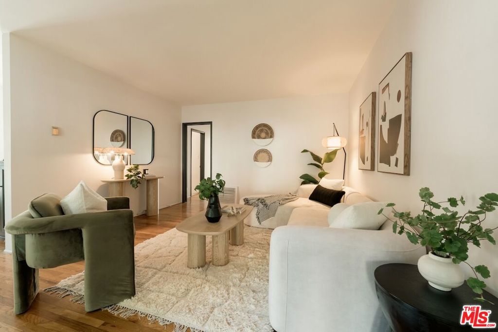 In the heart of Santa Monica, discover the rare luxury of a direct-access residence that feels like a private home. This elegant condo features a sprawling private patio perfect for al fresco dining and embracing California's indoor-outdoor lifestyle. Inside, the sun-filled bedroom is generously scaled, with a custom-designed closet offering ample space and organization. The thoughtfully designed kitchen includes a private exterior door leading directly to parking and storage, and unmatched convenience. With in-unit laundry, low HOA dues, and light-filled interiors, this home balances style with practicality. Beyond your door, stroll to Montana Avenue's boutiques and cafes, spend mornings at the Santa Monica Farmers Market, or enjoy the natural beauty of Tongva Park. For quintessential coastal living, the Santa Monica Pier is just minutes away. With easy access to the Expo Line and major transit options, this home perfectly balances tranquility, convenience, and stylean ideal retreat in the heart of Santa Monica.