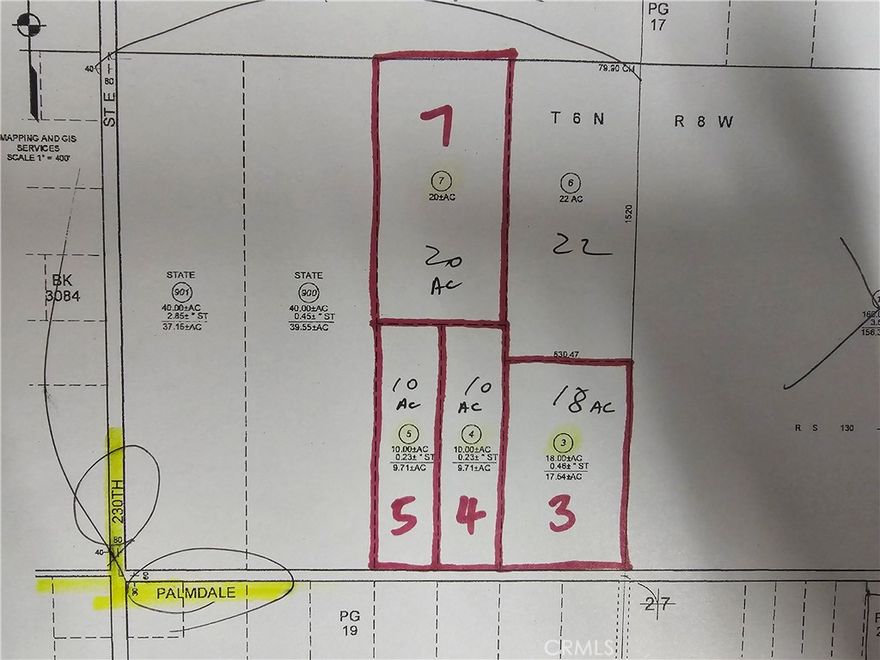 Multiple parcels for sale.  This listing is for 3091-018-004

Please check out my other listings for sale on these lots 003, 005, 007