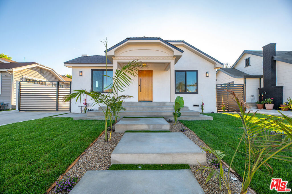 Another beautiful listing just hit the market! Large 3 bedroom 2 bath home plus newly built 1 bedroom, 1.5 bath ADU! Nestled in a highly sought after pocket of View Park, this newly renovated 1919 craftsman bungalow balances effortless comfort and sophistication. The spacious three bedroom, two bath home offers an open floor plan with an interior that blends old and new with natural light filled spaces throughout. A beautiful living room leads into a large dining area and gourmet kitchen, perfect for entertaining guests. There are 2 spacious bedrooms, Large bathroom , separate laundry room plus a large ensuite master that opens up to the large back yard. There you will find a perfectly designed 1 bedroom ADU with all the same luxurious finishes plus a spacious 1 bath and powder room for guests and indoor laundry . Equipped with a new HVAC system in main house, mini split in ADU tankless water heater on both , each with new stainless steel appliances. Redesigned low-maintenance front and back yards, sensored exterior lights. In addition both homes have new roofs electrical and plumbing. Centrally located close to Culver City and the City of Champions with all of its new and exciting developments on the horizon. Minutes away from all new entertainment like Sofi, Intuit Dome, The Forum, YouTube theater, Cineapolis Lux theater and Cosm and the new Clippers Stadium! Close to Lax airport and beaches, shops and restaurants.