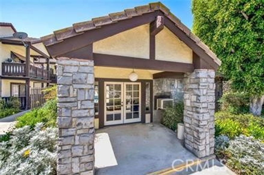 ELEGANT and BEAUTEFLLY Remodeled  2 Bedroom, 2 Bath Upper Unit. Detached 2 Car Garage, and 2 Balconies that Overlook the SERENE Complex with Greenbelts, Walking Paths and water falls . It is Located in the Highly Desired Les Jardins Gated Community with 24 Hour Security. This Lovely Home Features Central A/C, High quality laminate  Flooring, Ceilings fans, Recessed Lighting, a Remodeled Kitchen that Includes Granite Countertops, Newer Cabinetry, Stainless Appliances, Deep Chef Sinks with Designer Faucet with filter for better quality water and a Breakfast Bar, Refrigerator is Included. Step Inside this Stunning Home to the Spacious Living Room with Slider that Opens to a Large Balcony that's Perfect for Barbecuing and Outdoor Dining. There is a Formal Dining Room Area with a Ceiling Fan. A Convenient Laundry Closet for Stackable Appliances is Located of off the Dining Room.  The Primary Suite Features a Walk-In Closet, a Private Balcony, and  Bathroom with a Walk-In Shower that has been completely remodeled. Both bathrooms have been recently remodeled with European style fixatures. All interior doors have been replaced with costume European style doors with glass.  Enjoy all the Amenities Les Jardins has to Offer with 2 Resort-Style Pools, Spa, Clubhouse, and Gorgeous Grounds with Mature Shade Trees. HOA Covers TRASH, WATER, and Common Area. Convenient access to Freeways 22, 5, and 57. Walking distance to Clinton Elementary and Santiago High School and a short drive to Santa Ana College. Near the Outlets at Orange, Disneyland,  Little Saigon, River View Golf Course, Shopping and Dining and much more..MUST SEE!