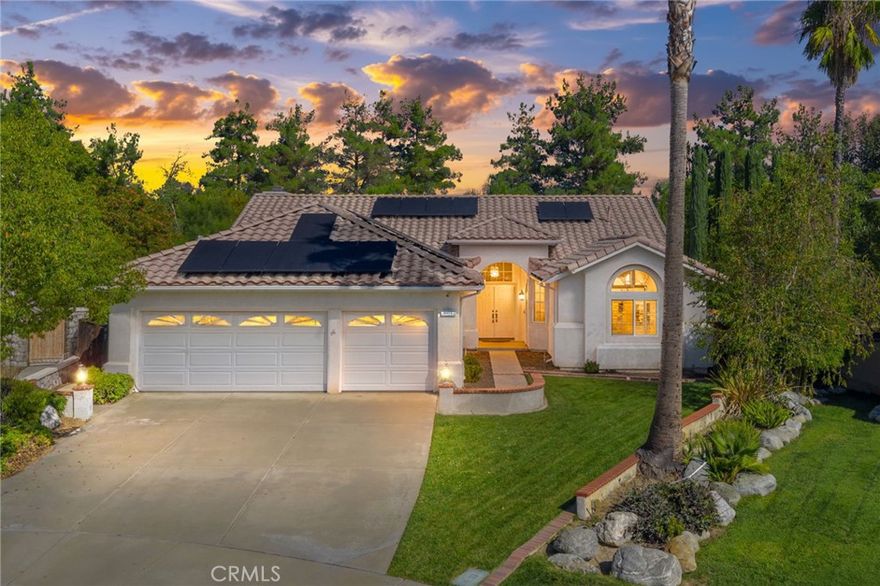 Welcome to this stunning 4-bedroom, 3-bath POOL home located in the highly desirable Monserrat community of Murrieta. Set on an impressive 29,621 sq. ft.  cul-de-sac lot, this property offers exceptional privacy, space, and comfort.
Step inside to an open and inviting floor plan designed for modern living. The spacious great room flows seamlessly into the kitchen and dining areas — perfect for family gatherings and entertaining guests. Large windows fill the home with natural light, highlighting the thoughtful design and contemporary finishes throughout.
Enjoy California living at its best in the beautifully landscaped backyard featuring a sparkling pool, ideal for relaxing or entertaining. Additional highlights include a 3-car garage, energy-efficient solar panels, and ample space for outdoor recreation or future customization (.68 acre lot)
Located near top-rated schools, parks, shopping, and freeway access, this exceptional property combines elegance, functionality, and a prime Murrieta location — a true must-see!