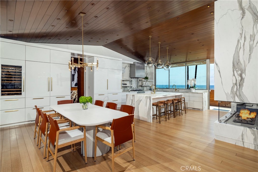 Located within one of southern California’s most sought-after private beach front 24-hour guard gated communities, this soft contemporary jewel box of an ocean retreat represents coastal living at its finest. This 3758 sq. ft. 5-bedroom 5-bathroom residence is flooded with light and artfully marries the interior spaces with the breathtaking exterior surroundings. Adorned with exquisite surfaces and stonework, complemented by masterfully executed millwork no detail has been overlooked to even the most discerning beholder. Ocean views out to the endless horizon and year-round sunsets is the living art backdrop to this property and can be enjoyed from virtually any vantage point in the residence. Being set within Laguna Beach’s, Irvine Cove, this private oceanfront community is set at the most accessible northern tip of the city providing access to endless amenities such as John Wayne Airport, world class shopping at South Coast Plaza and Fashion Island, performing arts, museums and endless dining no more than 15 to 20 minutes away. All of this set around the community's private beach just a short jaunt from the residence. Rarely do opportunities arise to acquire properties within this neighborhood and this particular residence must be experienced to truly understand its value and the lifestyle it provides to its residents.
