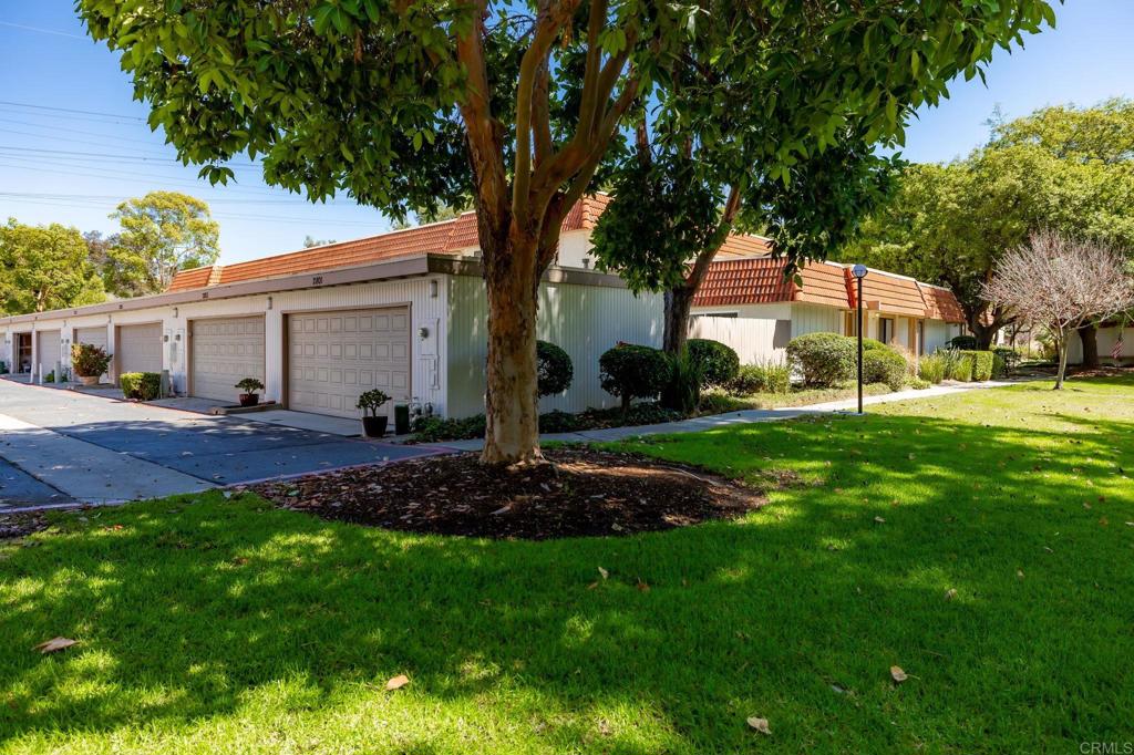 A home that truly has it all! It has been remodeled with exquisite taste. This three-bedroom, two-bath Carlsbad condo is much more than just a place to live. It is a thoughtfully designed sanctuary that blends modern upgrades with timeless style. Looking into the kitchen, you’ll see the quartz countertops and tile backsplash, upgraded cabinetry complete with self-closing doors and drawers and a lazy Susan in the lower bottom corner of the cabinetry. It serves as an effortless way to navigate your cooking supplies. You’ll also find the latest in GE appliances. There is recessed canned lighting in the kitchen and living room illuminating the contemporary wall color and large baseboard. The primary and guest bathrooms also feature the same type of cabinetry that you will find in the kitchen. Both bathrooms have been completely remodeled and upgraded with newer tile and there are brushed nickel Moen fixtures with a Kohler medicine cabinet in the primary bath. Each of the three bedrooms has its own fan and light. The same beautiful paint color can be found throughout the house. Also, this beautiful remodel has durable vinyl luxury plank flooring and is found throughout the home. As you venture outside to the patio area, you’ll find a large space to have family gatherings, parties and/or BBQ’s. A detached two car garage is another plus to this wonderfully appointed home. There are two separate pools and one with a spa as well as a clubhouse for bigger events. Just make a reservation! We can’t forget about the nearby beaches being only minutes away in Carlsbad Village. Great schools, restaurants and access to the mall are just as close.