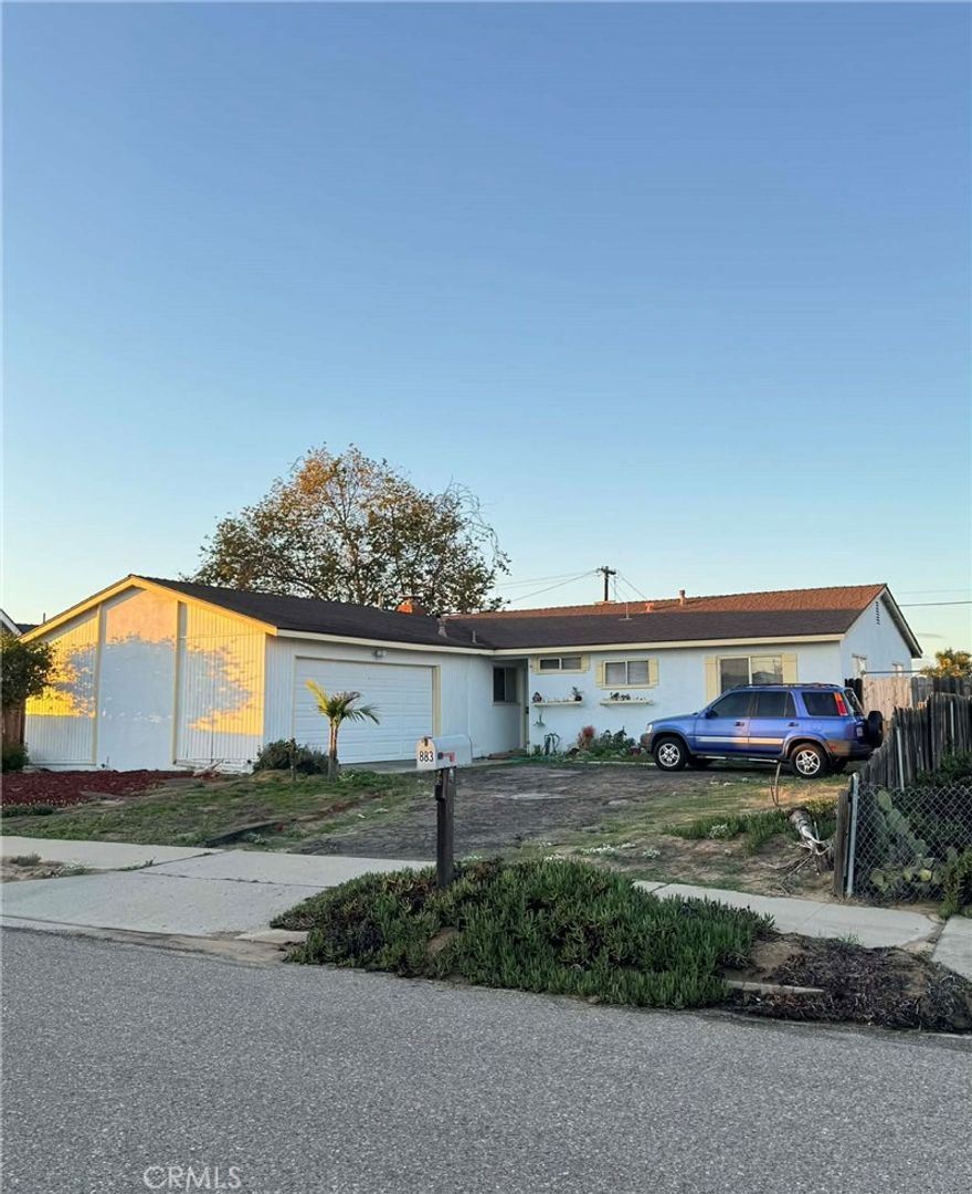 Excellent opportunity on a 0.26-acre lot in Santa Maria. This 3 bed, 2 bath single-story home features 1,314 sq ft of living space and an attached garage. The expansive lot allows for RV parking, additional improvements, or future ADU options. Ideal for investors or buyers looking to add value in a sought-after neighborhood.