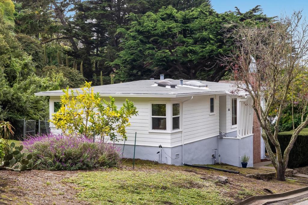 Bright & Flexible Home in Sought-After East Sharp Park This 3BD/2BA gem combines coastal charm with modern convenience. Framed by extensive mountain views and garden areas ready for your vision, the home offers bright interiors, fresh paint inside and out, and partial ocean views. Outdoor living shines with an elevated deck and pergola, perfect for relaxing or entertaining, plus a detached garage for added flexibility and storage. The finished basement includes two bonus rooms, a full bath, laundry, and a separate entrance ideal for a Jr. ADU, guest suite, or dedicated workspace. With easy access to beaches, trails, and dining, plus seamless commutes to San Francisco and Silicon Valley, this property delivers style, comfort, and endless possibilities.