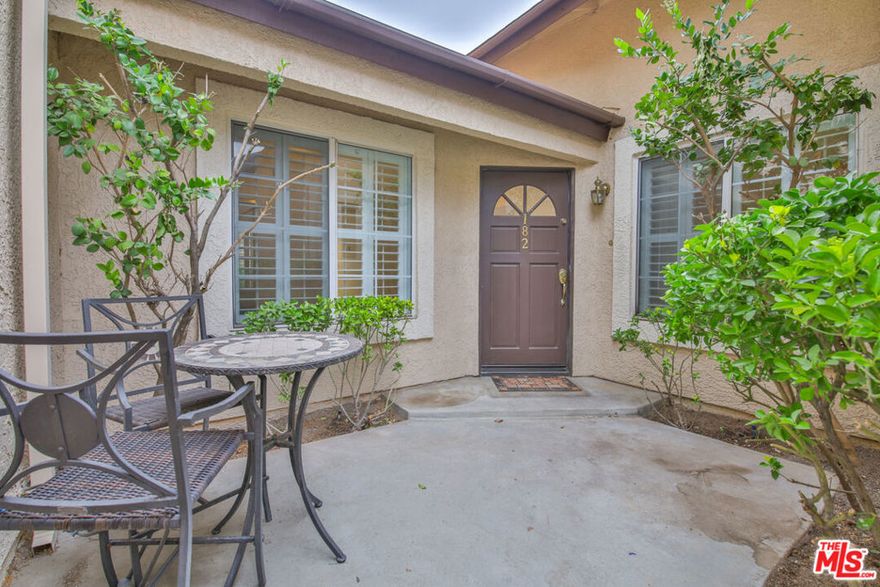 Come see this lovely remodeled 3 bedroom Home in the Seco Canyon Neighborhood of Santa Clarita!  This beautifully maintained 3 bedroom, 2-bathroom home in the highly desirable neighborhood of Santa Clarita--where breathtaking mountain views meet everyday convenience! Inside to an inviting high ceiling  in the living room, a cozy wood-burning, stacked stone fireplace, and California  shutters throughout. The kitchen is a chef's delight with stainless steel appliances, ample cabinets, and generous counter space. The formal dining area is perfect for gatherings, while the primary bedroom with wall to wall mirrored closets and newly remodeled walk-in shower and double vanity offer comfort and practical living.   Two additional nice-sized bedrooms share a newly remodeled  bathroom with a bathtub/shower combo.  In addition the 2 -car garage with shelving offers easy organization.  Located near top-rated schools, parks, hiking trails, and easy freeway access, this is a wonderful opportunity. Welcome Home!