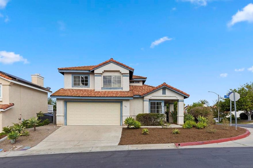 Welcome to 300 Paseo Marguerita, a spacious 4-bedroom, 3-bath home situated on a desirable corner lot in Vista. This two-story residence offers approximately 1,783 sq ft of living space and includes a two-car garage, open living and dining areas, and plenty of natural light throughout.  Recent updates include a brand-new deck, providing the perfect outdoor space for relaxing or entertaining. The corner lot adds extra yard space and privacy, while mature landscaping enhances the home’s curb appeal. Additionally, Sandalwood residents enjoy some amazing amenities, including a community pool, tennis courts, walking trails, a park, and an RV lot.  Located just minutes from shopping, dining, parks, and major commuter routes, this home offers both convenience and comfort. Priced to sell, it’s an excellent opportunity for buyers seeking a move-in-ready property with potential to personalize and add future value.  More photos coming soon!