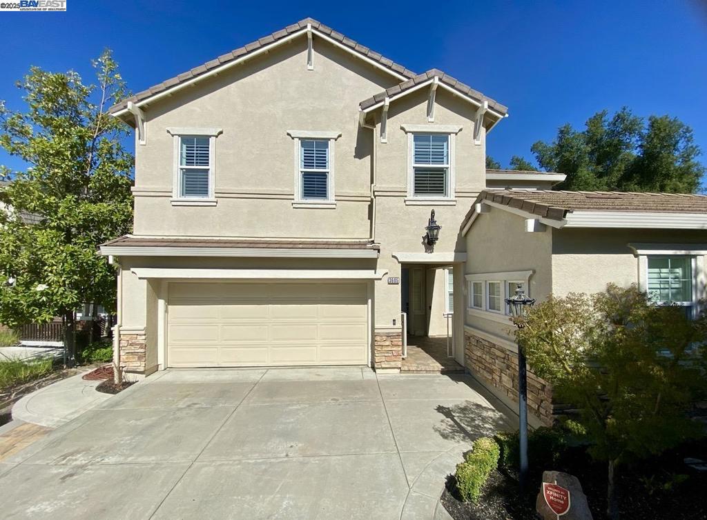 Rare cul de sac gem in Dublin Ranch! East facing with no neighbors on one entire side of the home. This home sits on a larger lot than most new construction homes of similar size. Perfect for hosting gatherings. This beautiful home is truly a serene escape for the entire family. All the amenities a family could want are present. A MUST SEE. There are essentially 7 rooms that can be utilized. One bedroom and full bath with its own courtyard entrance at the front of the property. One bedroom and full bath at lower level of main home. Large sized rooms throughout. Retreat space for yoga, meditation or relaxation. New carpet at stairs, upper level rooms and casita. New flooring in primary bath, Jack and Jill bathroom. Hardwood floors throughout at lower level. Wolf cooktop, crown molding, new paint, new lighting, multiple fruit bearing trees, pavers, additional driveway parking and more. A 5 minute walk to award winning elementary and award winning middle schools. 3 minutes to the community pool. Bus stop for high school teens are also just 3 minutes away. A brief stroll to get to the park. Minutes away from dining, entertainment, medical services, sports complexes, parks, library, trails, golf and other services.