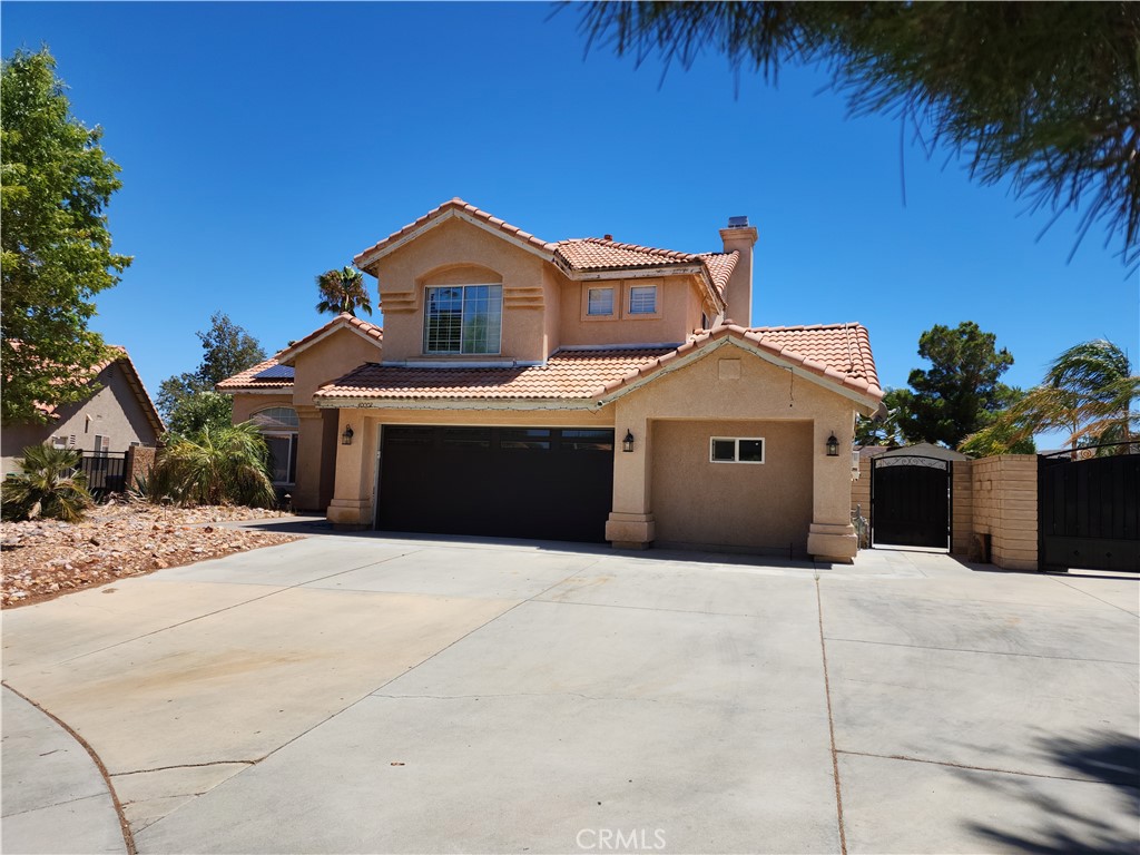 Welcome to this spacious 7-bedroom, 4-bath home located in one of Palmdale’s most sought-after neighborhoods. With plenty of room to spread out, entertain, and relax, this property checks all the boxes — including a 2-car garage and RV parking! Inside, you’ll find high ceilings, an open and airy layout, and generous living spaces designed for comfort and functionality. The primary suite is your personal retreat, but the real showstopper? And then there’s the backyard — the true heart of this home. Situated on a massive 13503.6 sq. ft. lot, this private outdoor space is a dream come true. There’s ample space for outdoor dining, garden beds, a fire pit, or even an ADU — endless possibilities for how you live and enjoy it. Whether you're hosting friends for a weekend BBQ or enjoying a quiet evening under the stars, this backyard delivers the ultimate Southern California lifestyle.