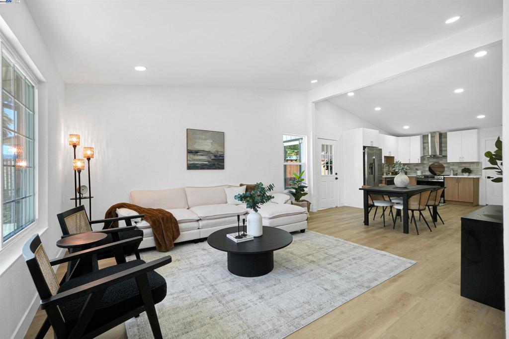 West-facing and full of natural light, this 3BD, 2BA Evergreen home offers 1,130 sqft of living space plus a 170 sqft permitted sunroom that creates the perfect bonus space for family life or work-from-home ease. Fully updated with new HVAC, roof, floors, kitchen, baths, lighting, paint, and a dreamy backyard ready for entertaining or relaxing. Located near top Evergreen schools, parks, Lake Cunningham, Costco, Eastridge, and Evergreen Village Square. Quick access to 101 and 680. This is the turnkey family home you’ve been holding out for.