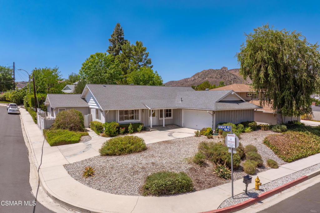 Opportunity knocks in one of West Hills' most convenient neighborhoods. This unique single-story pool home on a corner lot features a rare L-shaped floorplan with 5 bedrooms, including 2 primary suites on opposite ends--a layout you don't come across every day. Yes, it needs updating--floors, paint, and some vision--but the upside is clear: a fabulous floorplan with a living room, dining room, and family room with stone-faced fireplace; a large pool; and I can vouch for the AC--it's been keeping things cool on the hottest days. Inside, the layout gives you space and flexibility: bedrooms for everyone, guest quarters, office setups, or multi-gen living. Outside, the large corner lot offers privacy and room to create the backyard, with a pool, that you actually want. Location seals the deal: close to parks, top-rated schools, shopping, and dining. This is not a ''flip special,'' it's a chance to make it yours in a sought-after West Hills pocket.