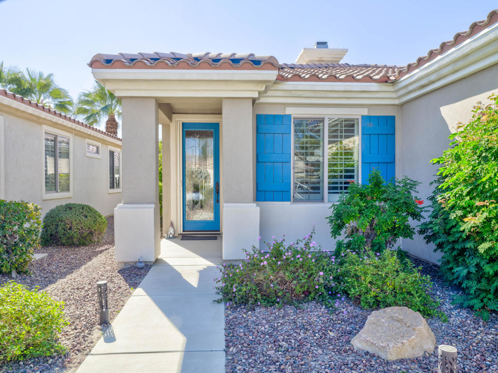 Now available for an annual lease! This beautifully maintained and fully furnished home in Sun City Shadow Hills offers comfort, style, and convenience in a vibrant 55+ community.This popular 2 bedroom, 2 bathroom, plus a den, San Ysidro floor plan features a light-filled, open layout that's perfect for everyday living or hosting guests. The remodeled kitchen includes stainless steel appliances, granite counters, and updated fixtures. The family room has tile flooring and a gas fireplace. The primary suite and guest bedroom are thoughtfully separated for added privacy, and the home is tastefully furnished throughout. Outside, you'll find low-maintenance desert landscaping with native plantings and a peaceful setting.Located in Sun City Shadow Hills, an active adult community with two clubhouses, golf, tennis, pickleball, fitness centers, indoor/outdoor pools, on-site dining, and a full calendar of events and social activities. Easy access to I-10 puts you minutes from shopping, dining, and entertainment.