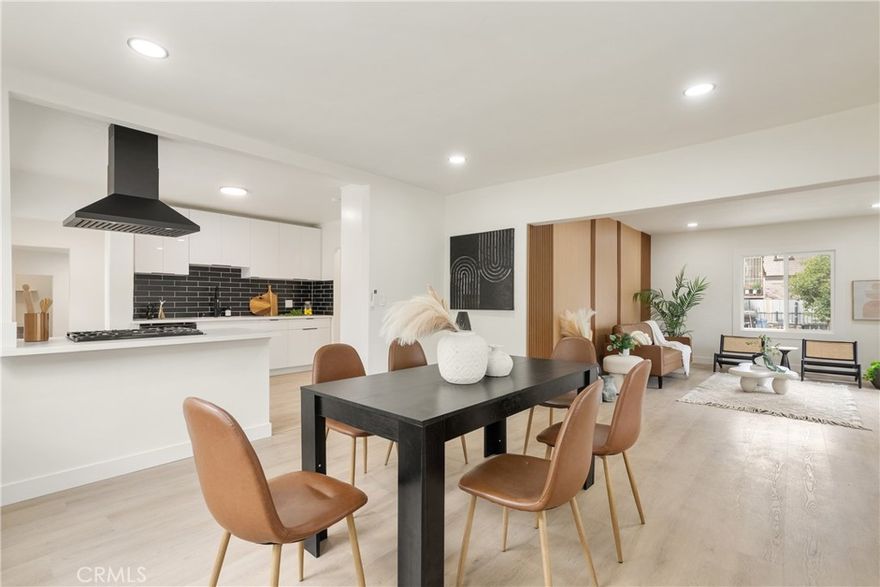 HUGE GARAGE(600SQFT) FOR ADU OPPORTUNITY!  Centrally located in Pomona, this spacious 3-bedroom, 2-bath home offers an excellent opportunity for first-time buyers or a growing family. Thoughtfully updated, the property features copper plumbing, a newer roof, and a beautifully remodeled interior. The modern kitchen showcases sleek European-style cabinetry, contemporary wood panels, and waterproof LVT flooring that combines durability with style. Both bathrooms have been tastefully redesigned with luxurious finishes.
Situated on a generous lot, the property includes a long driveway with ample parking, a gated RV pad with newer concrete, and full backyard access. A rare feature, the home also offers a basement—ideal for extra storage, a studio, or creative use. The detached oversized garage accommodates up to three cars and includes a built-in workshop area, presenting great potential for an ADU conversion or additional living space.
Don’t miss this exceptional opportunity to own a remodeled home on a large lot in a prime Pomona location with versatile potential and modern comfort throughout.