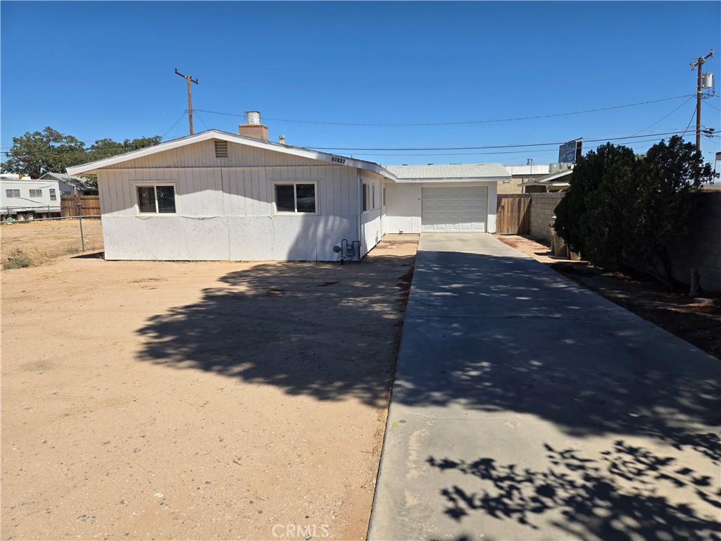 Great opportunity to own this single-family home sitting one street off Main St in Hesperia between 2nd and 3rd Ave. This 2-bedroom, 1 bath home is zoned Neighborhood Commercial and offers many potential benefits with its large front yard and enclosed back yard. This charming home is move-in ready and has recently been refreshed with new paint and deep cleaning. Perfect starter home for a family or a great investment with commercial possibilities. Buyer is advised to confirm any commercial use with the City of Hesperia. This home and property offer quick access to shopping and the 15 freeway. Get all that Hesperia has to offer at an affordable price. Don’t miss out! This won’t last long!!