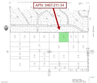 10 Acres – Helendale, CA (APN: 0467-211-34)
Discover 10 acres of open desert land in the peaceful community of Helendale, CA—conveniently situated between Victorville and Barstow. This parcel is located approximately 0.6 miles east of Rodeo Rd, 0.25 miles west of Frontier Rd, and 1 mile south of Bonanza Trail, offering easy access while maintaining a quiet rural setting.
Zoned Resource Conservation (RC), this property allows for open space and recreational activities as well as single-family homes—perfect for those seeking privacy, outdoor enjoyment, or long-term investment potential. Overhead electricity is located about 0.3 miles northwest, with area residents using private water wells, septic systems, and propane tanks for their utilities.
An adjacent parcel (APN: 0467-211-33) is also available for those looking to expand their holdings or create a larger homestead.
Helendale is known for its wide-open landscapes, clear desert skies, and easy access to major highways—offering a serene lifestyle with nearby conveniences.
Note: Property does not yet have an assigned address; address shown is for marketing purposes only. Boundary lines are approximate—buyer to verify zoning, utilities, and property details.