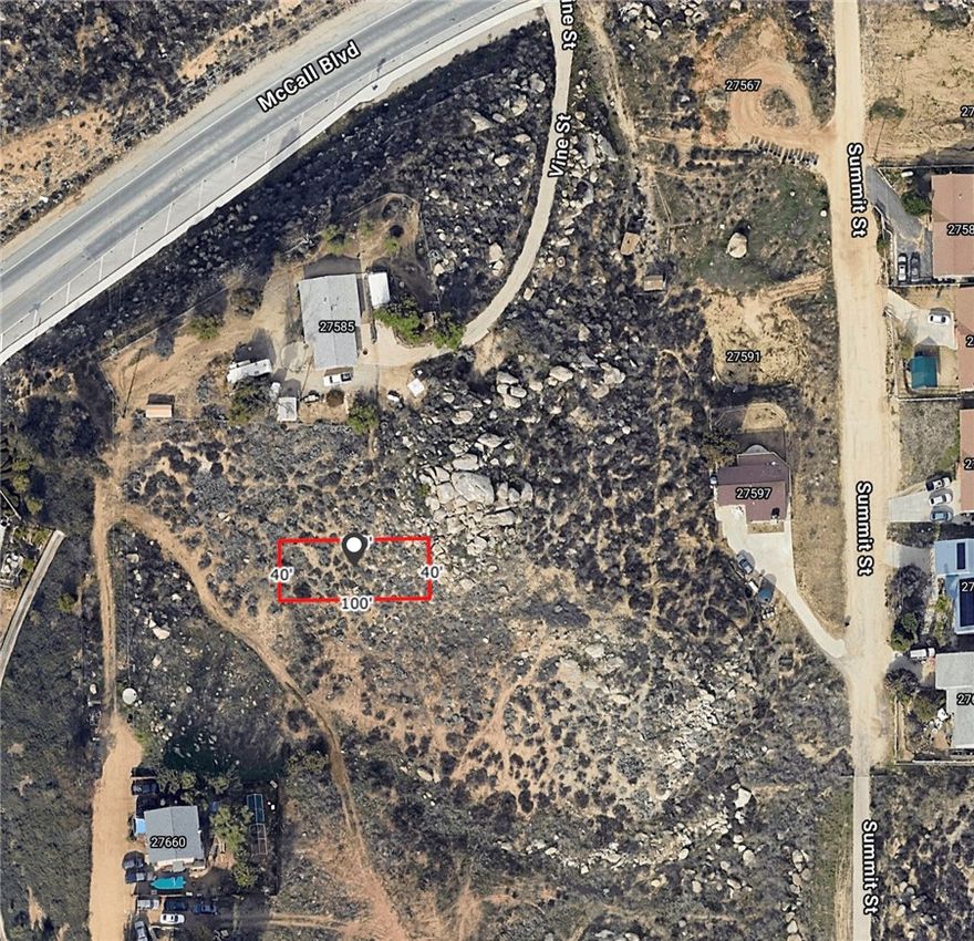 Perfect residential land lot for possible mobile home. Make sure you bring all your recreational toys because this is the perfect area! Buyer and buyers agent to verify zoning, use, and utilities.