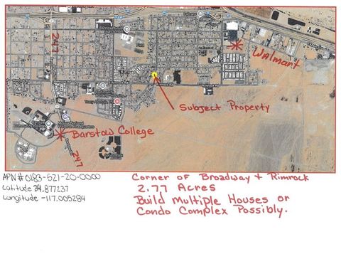 Photo of 20 Rimrock Road, Barstow, CA 92311 (MLS # HD24255489)