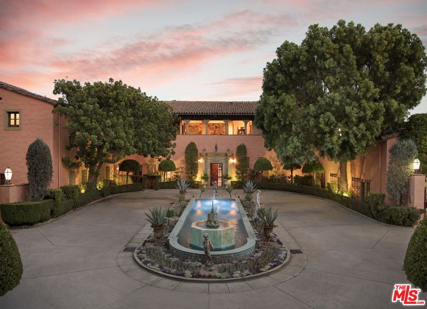 CH. 7 BANKRUPTCY TRUSTEE SEEKS TO SELL THE PROPERTY SUBJECT TO OVERBID ON September 14th, 2021 at 11:00AM, Courtroom 1368, 255 E. Temple Street, LA CA 90012. THE MINIMUM OVERBID SHALL BE $48,000,000. BID MUST BE IN WRITING AND RECEIVED BY TRUSTEE OR COUNSEL ON OR BEFORE 5PM PST, September 10, 2021. THE COURT SHALL DIRECT AND PRESIDE OVER THE AUCTION AT THE HEARING. ANY OVERBID AFTER THE BASELINE BID SHALL BE IN INCREMENTS OF NO LESS THAN $100,000. THE BID SHALL PROVIDE EVIDENCE OF SUFFICIENT FUNDS TO COMPLETE THE TRANSACTION. One of LA's most iconic and legendary homes. The Hearst Estate was built in 1926 and is a prized property for collectors of fine architecture. As the former residence of newspaper magnate William Randolph Hearst, actress Marion Davies, and even used as a honeymoon hideaway for The Kennedys, The Hearst Estate is anchored in American Legend and is a one-of-a-kind home. Set at the end of one of the city's longest private driveway, this stunning estate pays tribute to its architect, Gordon Kaufman. The main house has 9 bedrooms and 15 bathrooms and enjoys a seemingly endless list of opulent living spaces. A formal living room is set under a soaring 22 ft arched hand-painted ceiling, a historic 2-story wood-paneled library, plus a billiards room w/fireplace reminiscent of Hearst Castle, an art-deco nightclub, 2 projection/screening rooms, grand state public rooms, and entertaining areas that can accommodate 1,000 guests.  Complimenting the main house, the ancillary improvements include 2 staff/guest apartments, a pool house, a tennis pavilion, and a two-story 5 bedroom gatehouse. All this is set on 3.5 acres of private grounds with sun-soaked terraces, lawns, waterfalls & Olympic sized pool.